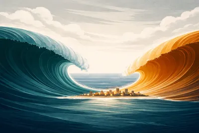 China: The Double Wave Breaking Now