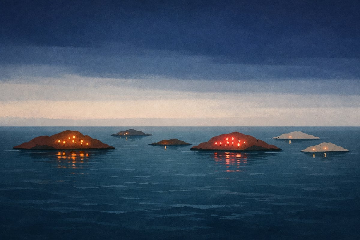 Indonesia: The Wave That Splits in Two