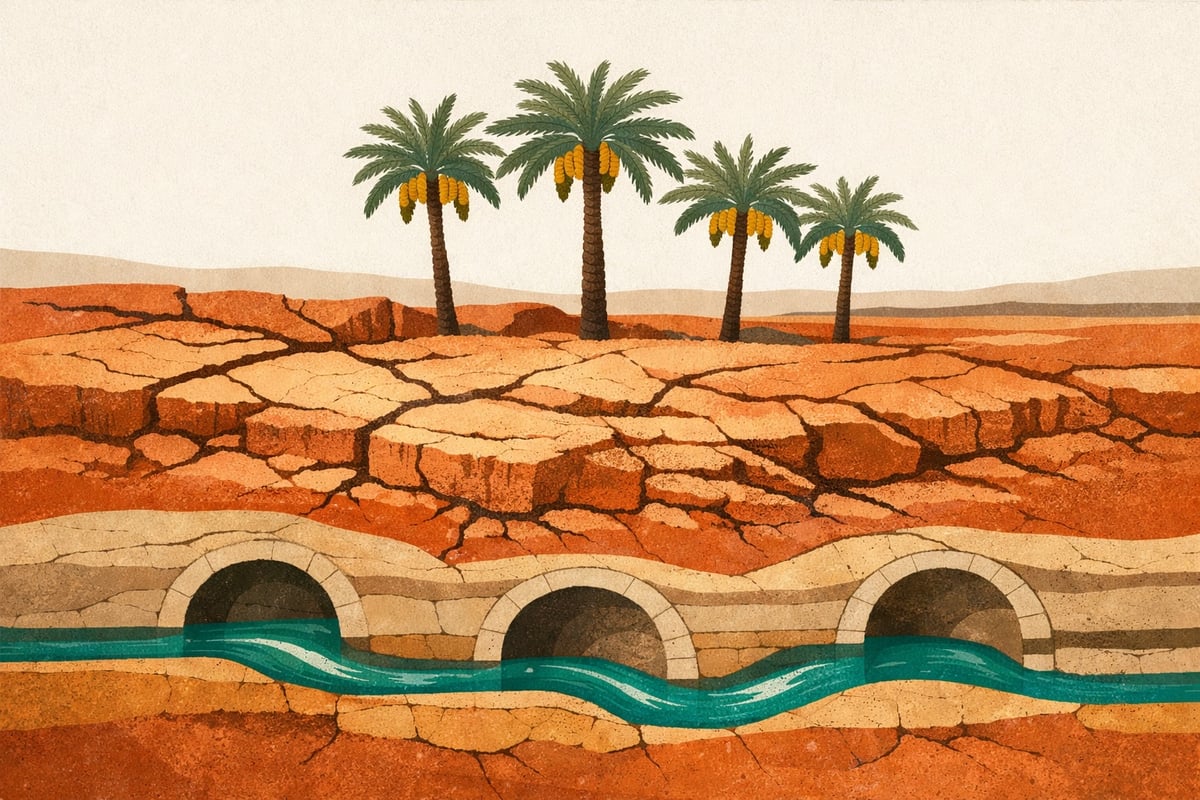 伊朗椰枣:从废墟到丰收