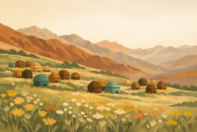 哈萨克斯坦蜂蜜：240年的秘密