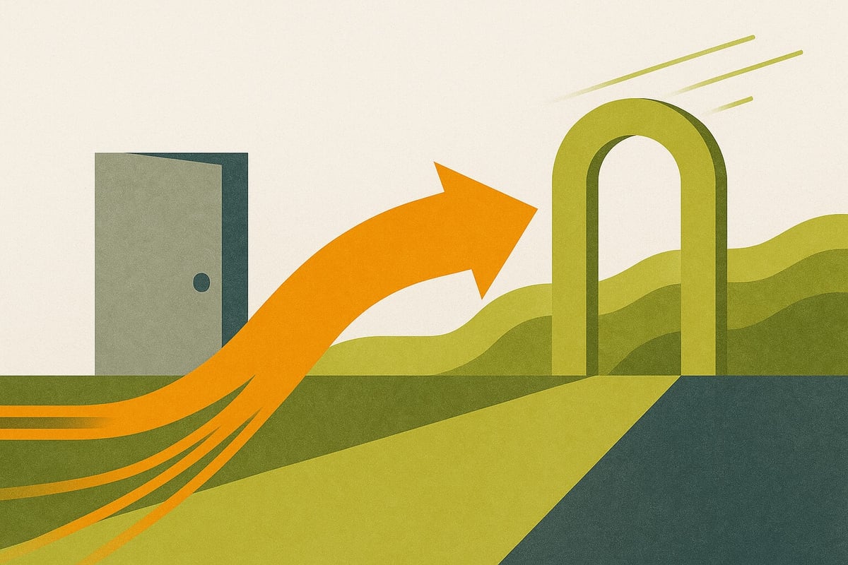 Doors Slammed Shut—One Opened Faster